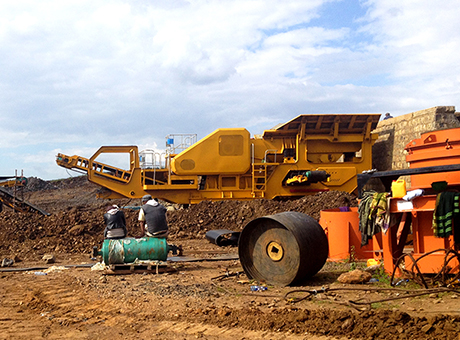 Mobile jaw crusher